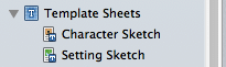 Template Sheets Folder