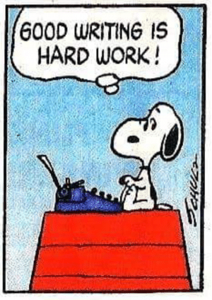 Snoopy wouldn't lie.