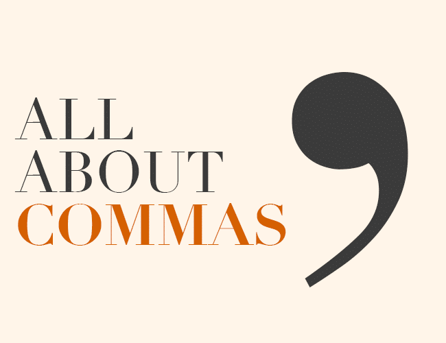 All About the Comma