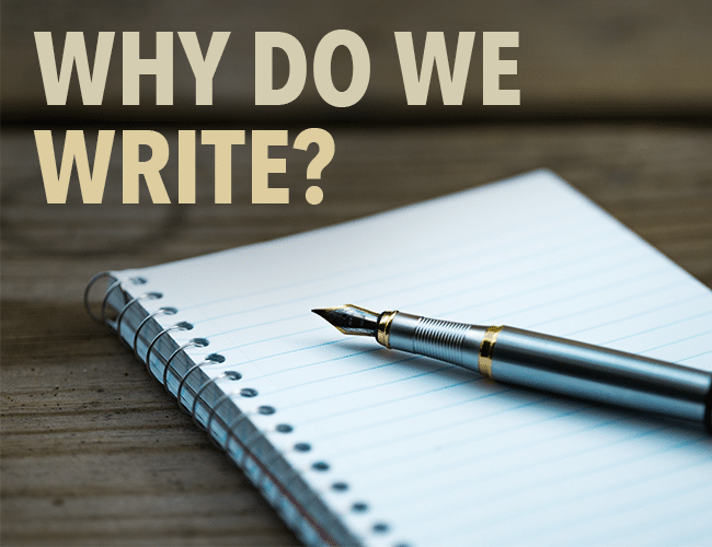 Why Do We Write