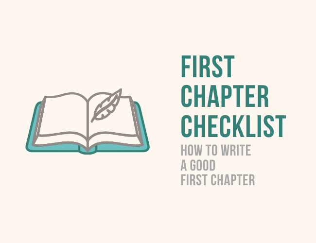 How to Write a Good First Chapter: A Checklist