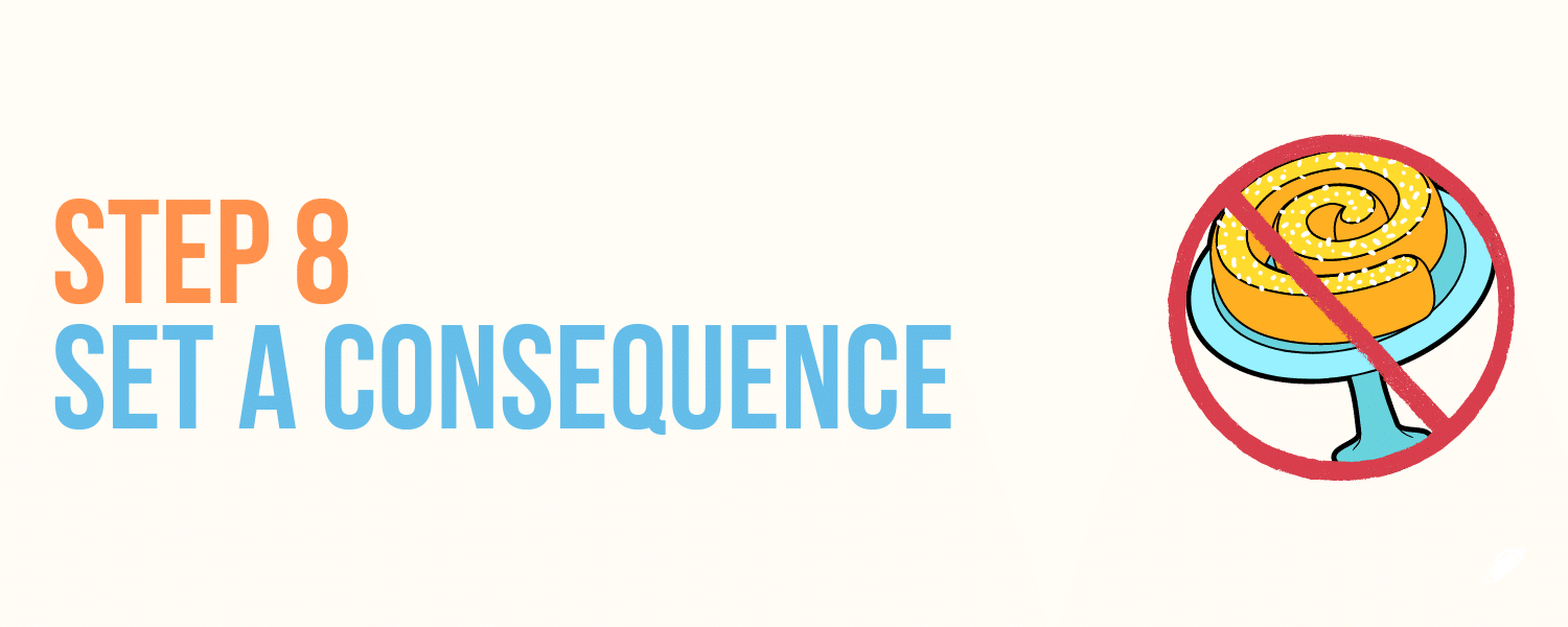 set a consequence